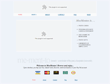 Tablet Screenshot of moementos.com